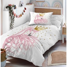 Sevimli Unicorn Pony Sevimli Kuğu Desenli Tek Kişilik Bebek Çocuk Nevresim Takımı Sevimli Unicorn Pony Sevimli Kuğu Desenli Tek Kişilik Bebek Çocuk Nevresim Takımı