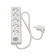 Multi-let 5'li Anahtarlı 9 Metre Topraklı Çocuk Korumalı Kablolu Grup Priz