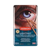 Derwent Lightfast Yağ Bazlı Kuru Boya Seti 12li Dw2302719