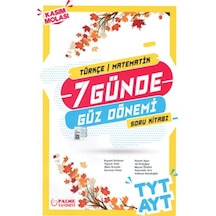 Palme Tyt&Ayt ( T-M ) 7 Günde Güz Dönemi Soru