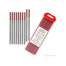 Tungsten Elektrod Kırmızı Wt20 2.4*175Mm Toryumlu Tr0004-24 (528226243)