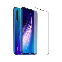 Xiaomi Redmi Note 8 Ekran Koruyucu 20D Temperli Ekstra Cam Siyah