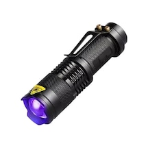 Uv-102 Ultraviyole Mor Işık Fener, 365 Nm Uv El Feneri, Tırnak Oje Kurutucu, Değerli Taş Tespiti