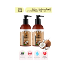 2 Adet Hindistan Cevizi Aromalı Erotik Vücut Masaj Yağı 120 Ml - 304969108