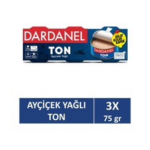 Dardanel Ayçiçek Yağlı Ton Balığı 3x75 Gr