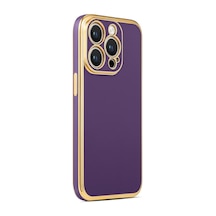 Zore İphone 14 Pro Uyumlu Ogaa Bark Kılıf-derin Mor