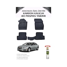 Chevrolet Cruze 2008 Model Aracınıza Özel Karbon Kauçuk Paspas Takımı