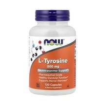 L-tyrosine 500 Mg 120 Capsules
