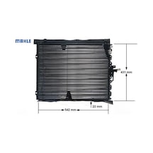 Klıma Radyatoru Mercedes W124 S124 C124 Mahle A1248301070