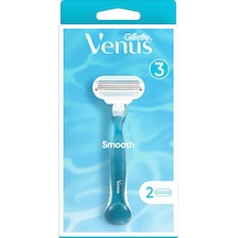 Gillette Venus Smooth Tıraş Makinesi + Yedek Başlık 2 Adet