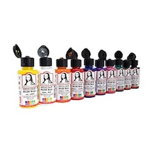 Südor Mona Lisa Akrilik Boya Seti 10 X 40ml Fırça Hediyeli 0,15 L