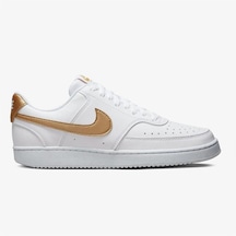 Nike Court Vision Lo Nn Kadın Sneaker Ayakkabı Beyaz Altın Beyaz Altın