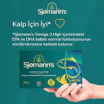 Sjomann's Omega 3 Ve Vitamin D3 İçeren Takviye Edici Gıda 30 Çiğnenebilir Jel Form