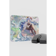 Ganyu Genshin Impact Anime Gacha V5 - 22x18 Gaming Mouse Pad Fare Altlığı