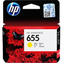 Hp 655 Sarı Mürekkep Kartuşu Hp 3525 4615 4625