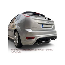 Ford Focus Hb Arka Tampon Boyasız Astarlı Fiber Eki 2008-2011 - 877093304