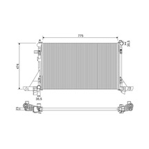 Valeo 701953 Motor Radyatoru 2140000q2b 2140000q2f 2140000q4k