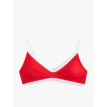 Koton Biyeli U Yaka Spor Bralet Bikini Üstü Kırmızı 5sak10159mm Kırmızı