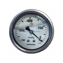 63MM -760 / 0 MMhg G1/4" Panotipi Gliserinli VakuMMetre Pakkens