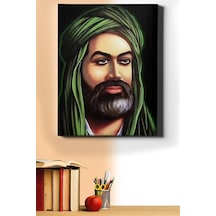 Webstyle Sayılarla Boyama Seti Kasnaklı Hz Ali 40 X 50 Cm