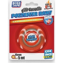 Boss Tape Yeni Çok Güçlü Polyester Çift Taraflı Bant 140 Der Bt-01038 Diğer