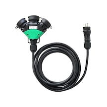 2k Ip44 Waterproof 3 Lü 1,5mt 3x25mm 220v Enerji Uzatma Kablosu