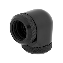 Cx-9052015-ww Fitting Hard Tube ,xf Hardline 2-pack 90 Angled 14mm Od Compression Black