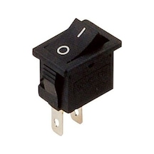 Switch - "125B" - Mini Kare On/Off Anahtar - 2 Pin