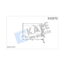 Kale 342870 Klima Radyatörü Ford Fiesta 08 1.4 Tdci 70 Ps Ap31 19710 Ba-ap31 19710 Bb