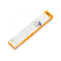 Steinel 006808 Beyaz 11 MM Mum Silikon Çubuk 10 Adet