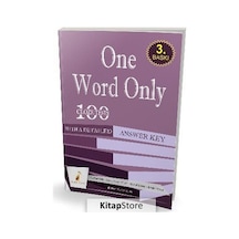 One Word Only: 100 Cloze Tests with a Detailed Answer Key- Pelikan Yayınları