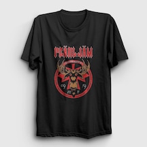 Presmono Unisex Moose Pearl Jam T-shirt Siyah