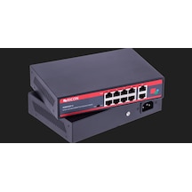 Ricon 8 Port Gigabit Power Over Ethernet Yönetilemeyen Switch