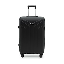 Petra Lüx Abs Büyük Boy Valiz 75 Cm Siyah