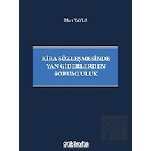 Kira Sözleşmesinde Yan Giderlerden Sorumluluk - Mert Yayla - On İki Levha Yayıncılık