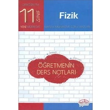 11.Sınıf Fizik Öğretmenin Ders Notları - Editör Yayınevi