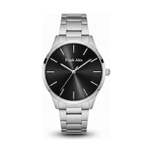 Frank Alex Erkek Kol Saati Gümüş Renk, Siyah Kadran - Fa11965m.01, 2 Yıl Garantili Gümüş