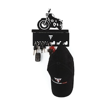 Torque-MX Metal Dekoratif Anahtar Askısı EA10 Siyah