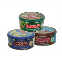 Okyay Vanilyalı + Kakao + Antep Fıstıklı Tahin Helvası 3 x 840 G