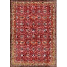 Norm Prestige Şönil Vintage Dokuma Halı-50-007-bordo Çok Renkli
