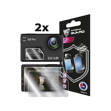 Sjcam Sj8 Pro 4k Action Camera İle Uyumlu Ipg Ekran Koruyucu 2 Adet