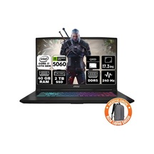 MSIKatana 17 Hx B14wfk-216xtr-a7 i7-14650HX 40 GB 2 TB SSD RTX5060 17.3" Dos Dizüstü Bilgisayar