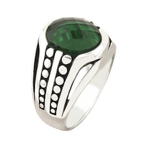 Taja Erkek Yüzük Gümüş 925 Modern Tasarım 45833