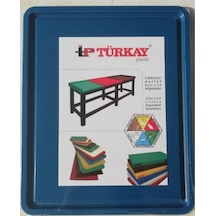 Türkay Mavi Polietilen Oluklu Kesme Tahtası