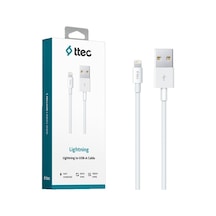 Ttec Apple iPhone Uyumlu Lightning Usb Şarj Data Kablosu 2Dk7508B