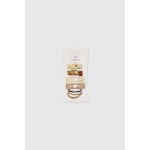 Panço Kız Bebek Bej Toka Seti 2622gb09006 Krem