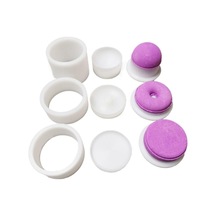 3d Şampuan Pres Çubuğu Kalıbı Plastik Sabun Yuvarlak Kalıp Donut Şeklinde Banyo Bombası Sabun Kalıbı Sabun Yapımı Diğer