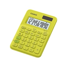 Casio Ms-7Uc-Yg 10 Hane Limon Sarı Masaüstü Hesap Makinesi