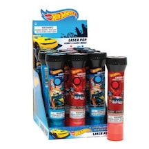 Hot Wheels Laser Pop Işıklı Çilek Aromalı Lolipop Şeker 1 Adet