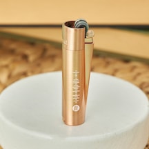 Spotify QR Kod Tasarımlı Rosegold Orijinal Clipper Çakmak